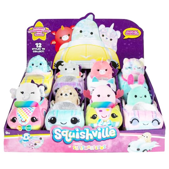 Squishville Mini Maskotka Squishmallows Z Pojazdem Squishmallows