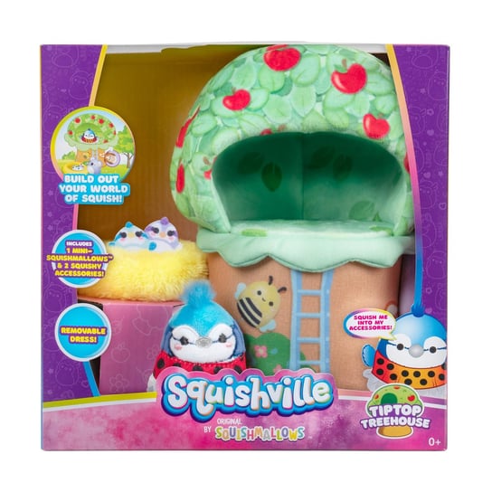 Squishville, Mini Squishmallow Tiptop Treehouse, Pluszak Squishmallows