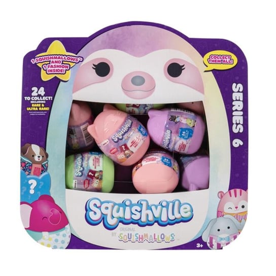 SQUISHVILLE, Pluszak Mystery Mini Squishmallow S6 Squishmallows