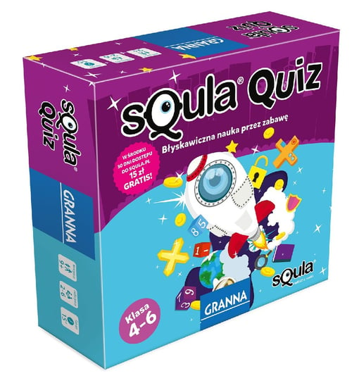 Squla, gra edukacyjna Quiz Granna