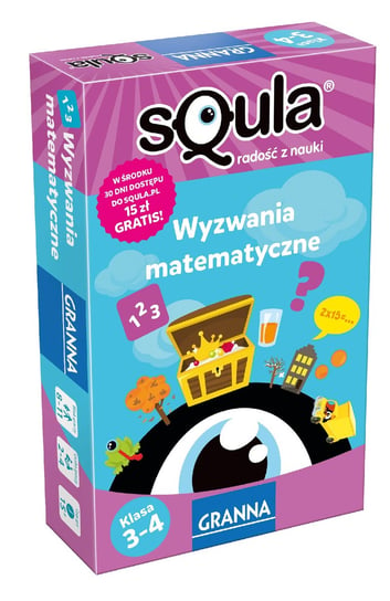 Squla, gra edukacyjna Wyzwanie matematyczne Granna