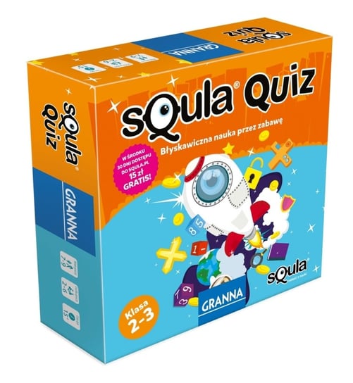 Squla, gra edukcyjna Quiz: klasa 2-3 Granna