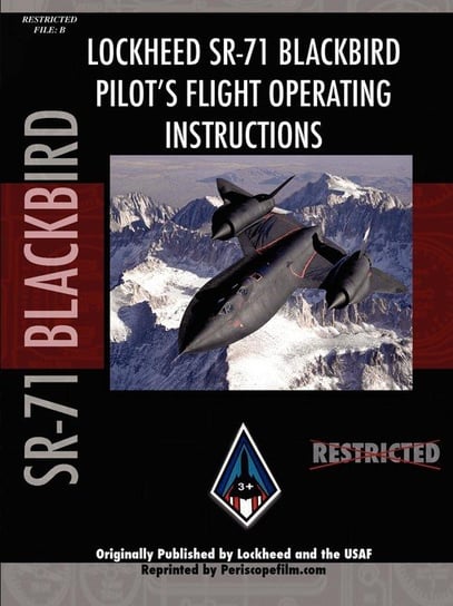 Sr-71 Blackbird Pilot's Flight Manual Film Com Periscope