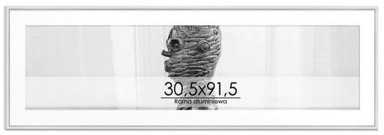 Srebrna Rama Aluminiowa 30,5X91,5 Cm Nice Wall