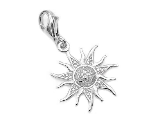 Srebrny charms zawieszka słońce słoneczko Tanat