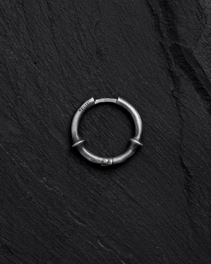 Srebrny kolczyk - kółko DOMAS Reytel Jewelry