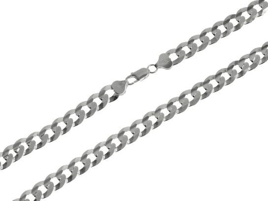 Srebrny łańcuszek 925 męski masywny o splocie diamentowanej pancerki  60 cm Lovrin