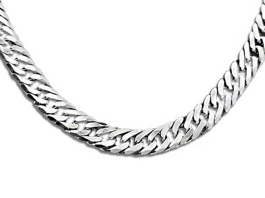 Pancer Chain Srebrny Łańcuszek 925 Pancerka Pancer 13,8G - Lovrin | Moda Sklep EMPIK.COM