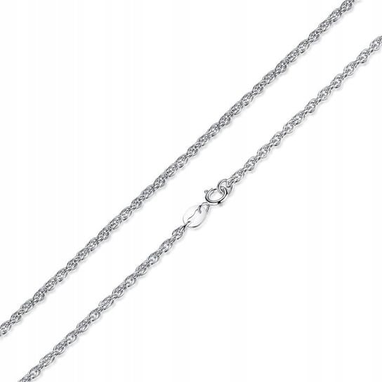 Srebrny łańcuszek pr 925 splot SINGAPUR 45 cm LS035 WatchMe