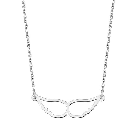 Srebrny naszyjnik skrzydełka - modna biżuteria srebrna AnKa Biżuteria
