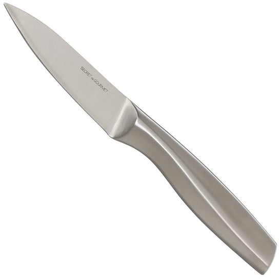 Srebrny nóż do krojenia i obierania owoców SECRET DE GOURMET, 21x2 cm Secret de Gourmet