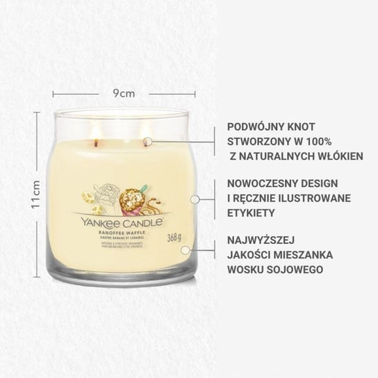 Średnia świeca Signature Banof Yankee Candle