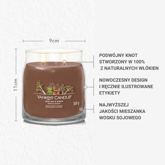 Średnia Świeca Signature Prali Yankee Candle