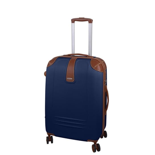 Średnia walizka DIELLE 155/60M Granatowa - czarny Dielle