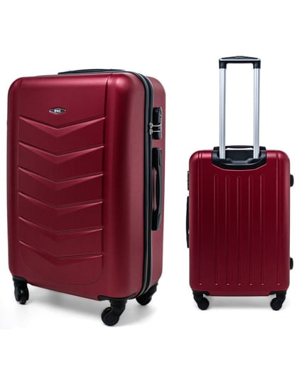 Średnia walizka PELLUCCI RGL 520 M Bordowy PELLUCCI
