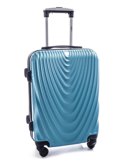 Średnia walizka PELLUCCI RGL 663 M Metaliczno niebiesky PELLUCCI