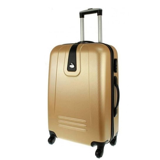 Średnia walizka PELLUCCI RGL 910 M Złota - złoty PELLUCCI