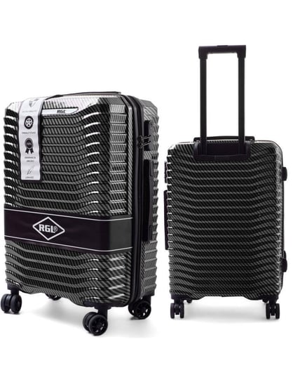 Średnia walizka PELLUCCI RGL PC1 M Czarna KEMER