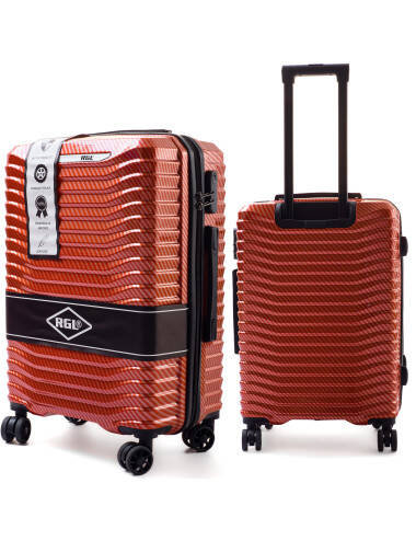 Średnia walizka PELLUCCI RGL PC1 M Czerwona KEMER