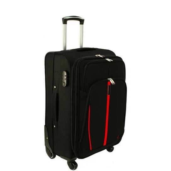 Średnia walizka PELLUCCI RGL S-020 M Czarna Inna marka