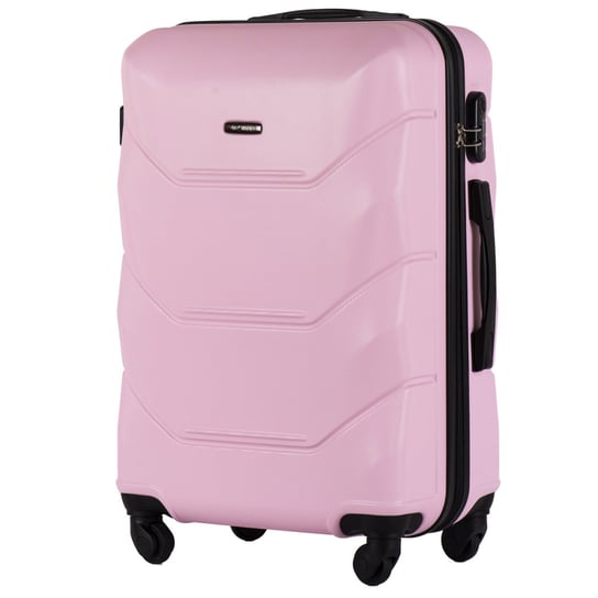Średnia walizka podróżna Wings M, Light Pink Wings