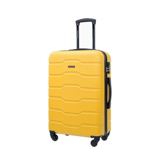 Średnia walizka PUCCINI ALICANTE ABS024B 6 Żółta PUCCINI