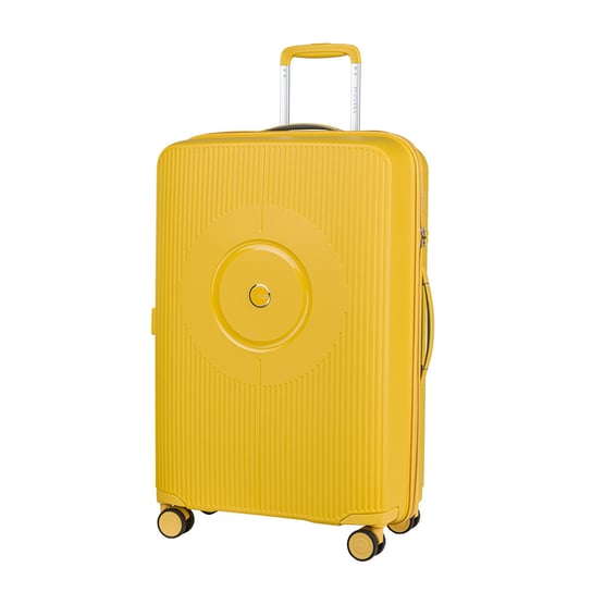 Średnia walizka PUCCINI MYKONOS PP021B 6 Żółta PUCCINI