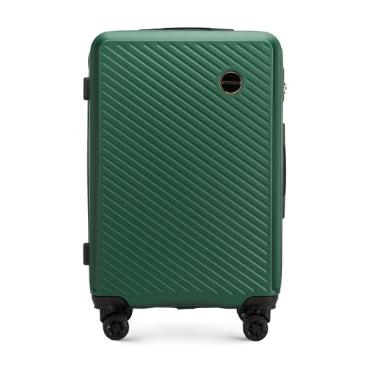 Średnia walizka z ABS-u w ukośne paseczki 56-3A-742-85 WITTCHEN