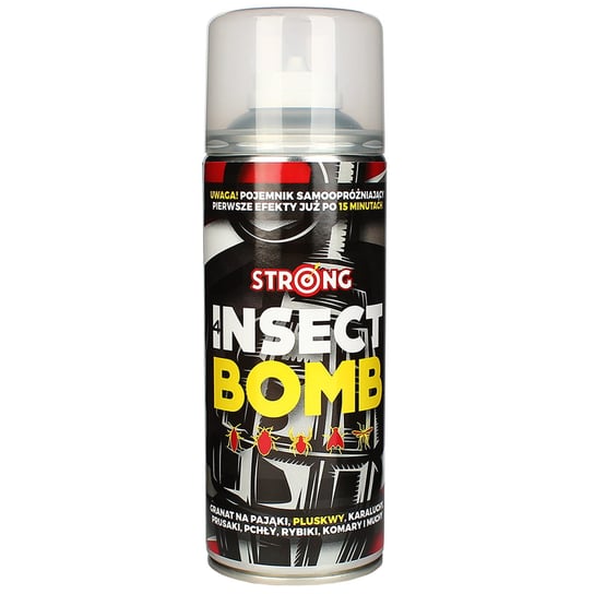 Środek Bomba Na Pluskwy, Karaluchy, Rybiki, Pchly, Muchy Strong Insect Bomb  400 Ml Strong