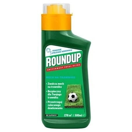 Środek chwastobójczy Roundup AntyChwast Total Ultra mech na trawniku 500 ml Substral
