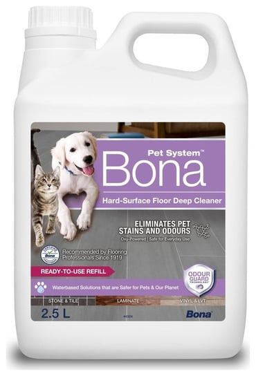 Środek do czyszczenia Bona PET Płytki Laminaty 2.5 L BONA