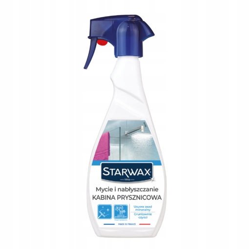 Środek do mycia i odwapniania STARWAX Kabina prysznicowa, 500 ml, zapach egzotyczny Starwax