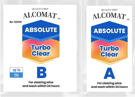 Środek klarujący Alcomat ABSOLUTE Turbo Clear 24h 40szt / Alcomat / Inna marka