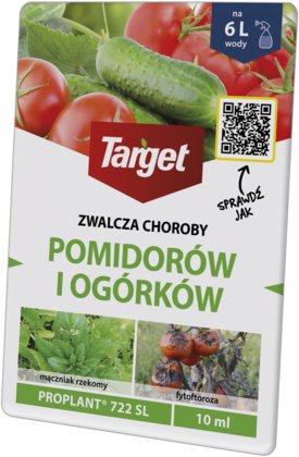 Środek na choroby grzybowe pomidorów i ogórków TARGET Proplant 722SL 10ml Target