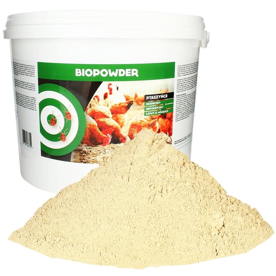 Środek Na Ptaszyńca Kurzego Biopowder Ekologiczny Naturalny Proszek Do Opylania 4 Kg Inna marka
