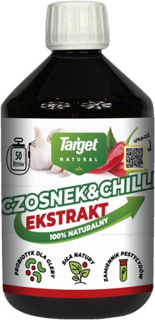 Środek na szkodniki Czosnek & Chilli ekstrakt TARGET 500ml Target