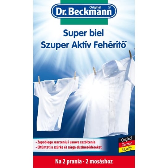 Środek wybielający DR. BECKMANN Super biel, 80 g Delta Pronatura