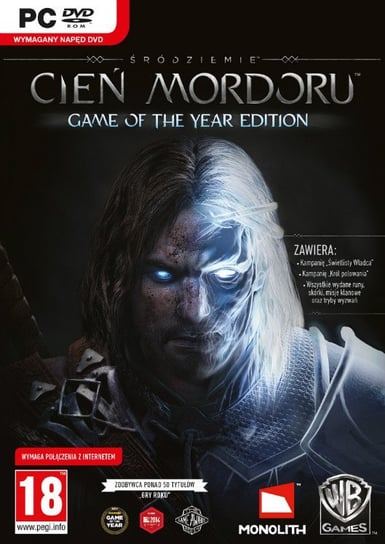 Śródziemie: Cień Mordoru Game of the Year Edition (PC) PL klucz Steam Monolith