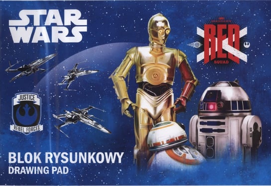 St. Majewski, blok rysunkowy Star Wars gwiezdne wojny