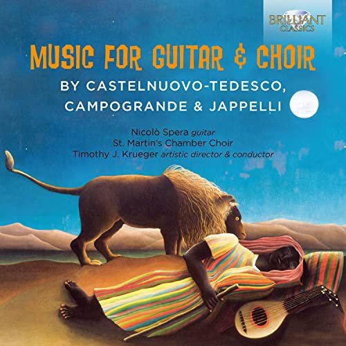 St. Martin's Chamber Choir & Nicolo Spera - Music For Guitar & Choir Various Artists