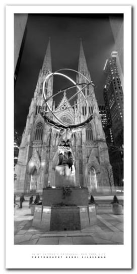 St Patrick Cathedral plakat obraz 50x100cm Wizard+Genius