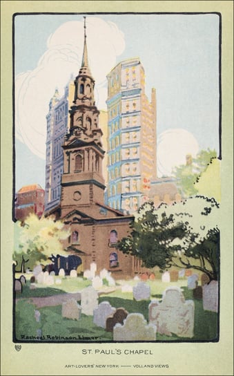 St. Paul’s Chapel, Rachael Robinson Elmer - plakat 21x29,7 cm Galeria Plakatu