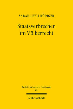 Staatsverbrechen im Völkerrecht Mohr Siebeck