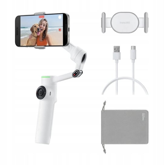 Stabilizator Insta360 Flow 2 Pro AI Tracker Bundle (biały) Inny producent