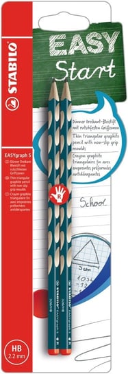 Stabilo, Ołówki EasyGraph S dla osób leworęcznych, 2 sztuki Stabilo