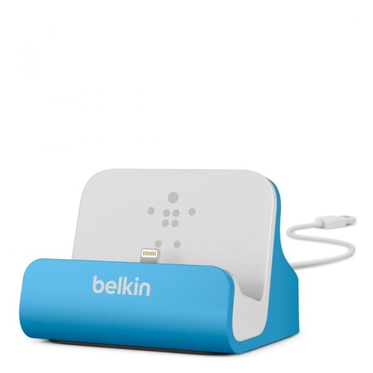 Stacja dokująca BELKIN Lightning do Apple iPhone 5, niebieska Belkin