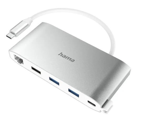 Stacja dokująca do laptopa Hama 8 Multiport 8 3x USB-A 2x USB-C VGA Hama