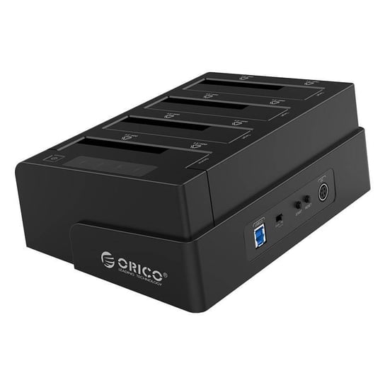 Stacja dokująca Orico do dysków HDD/SSD, 2,5''/3,5'', USB 3.0, SATA z funkcją klonowania (czarna) Orico