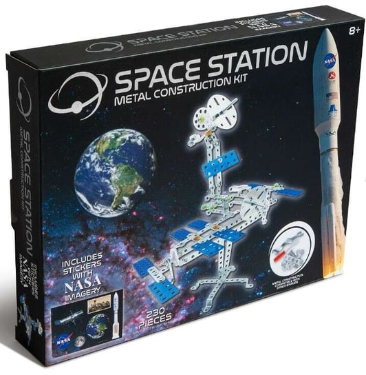 Stacja Kosmiczna Metalowa Nasa 230 el. Zbuduj Swój Własny Kosmiczny RMS