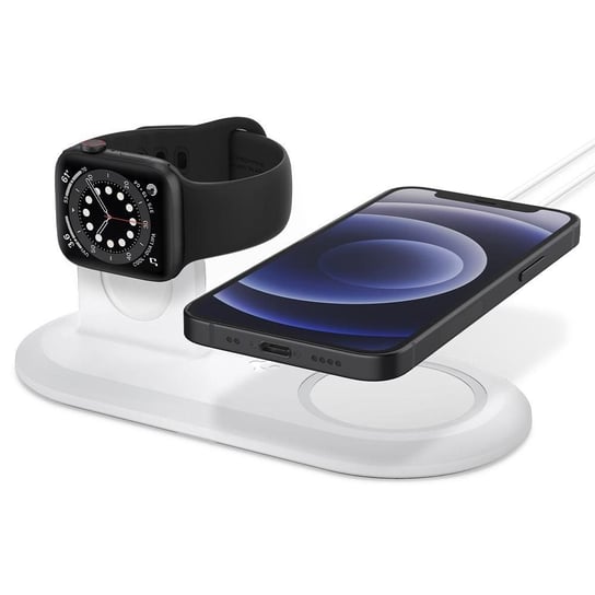 Stacja ładująca Spigen Magfit Duo dla Apple iPhone oraz Apple Watch Spigen